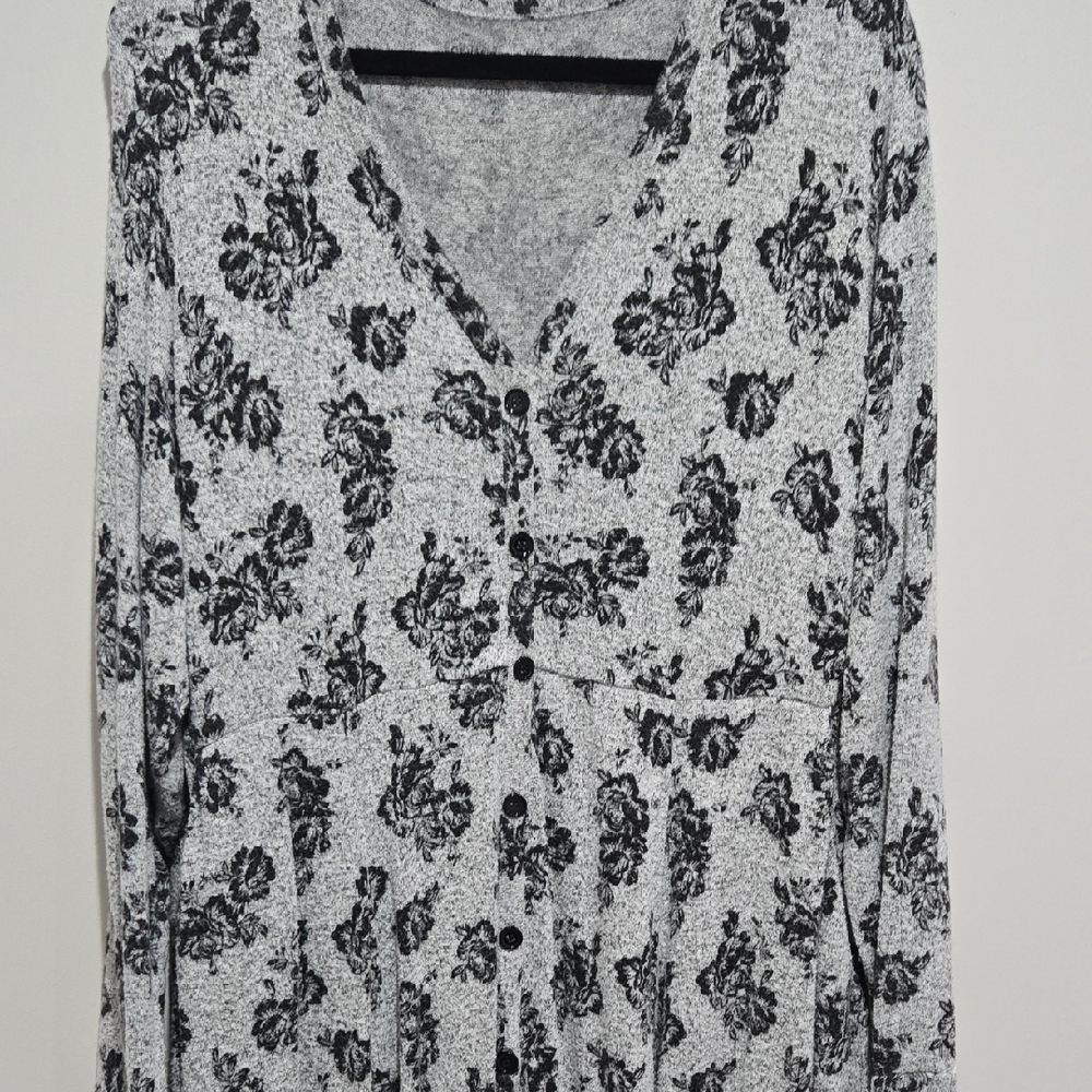 Floral Torrid Plush Dress With Pockets Size 2